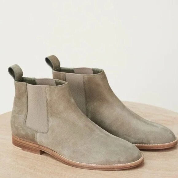 JENNI KAYNE Suede Chelsea has Ankle Boots 36 - Picture 3 of 11